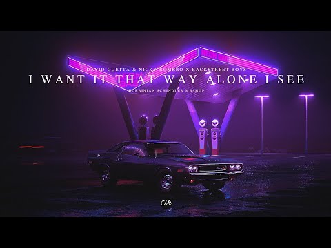 David Guetta x Nicky Romero x Backstreet Boys - I Want It That Way Alone I See (Korbinian Mashup)