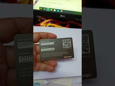 Pvc Scratch Card