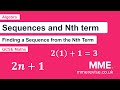 Algebra Sequences And Nth Term