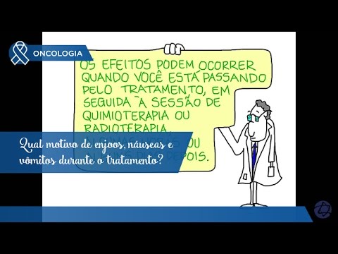 Câncer: qual motivo de enjoos, náuseas e vômitos durante o tratamento?