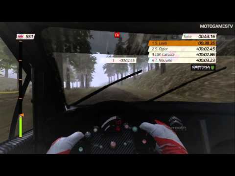 WRC 4 Xbox 360 - Wales Rally GB Stage Gameplay