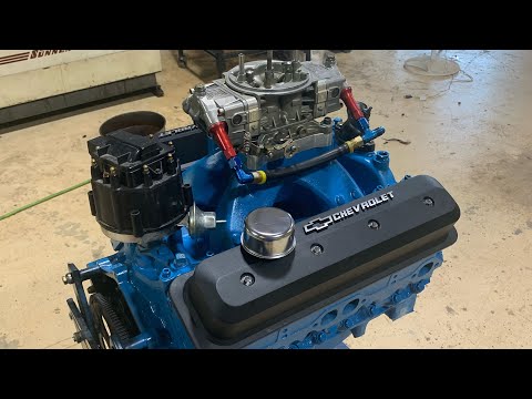 350ci SBC. 11.1 Compression Vortec heads w/ Lunati Street/ Strip .518/ .530 lift 110 LSA on Pump E85