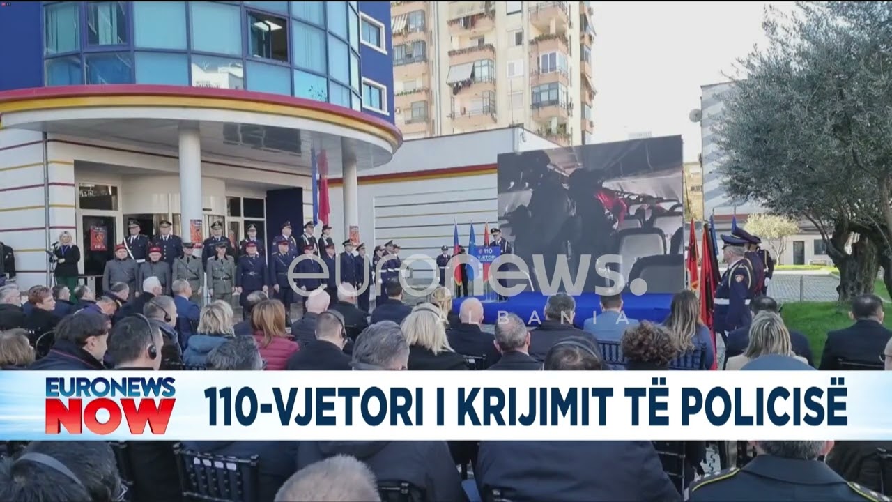 Momente nga 110-të vjetori i krijimit të policisë së shtetit