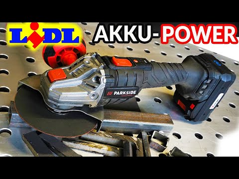 Er zeigt es allen! Der NEUE LIDL Akku-Winkelschleifer im Test- Parkside PWSAP 20 Li D4