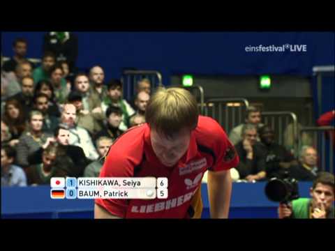 2012 WTTTC: KISHIKAWA Seiya - BAUM Patrick - Set2