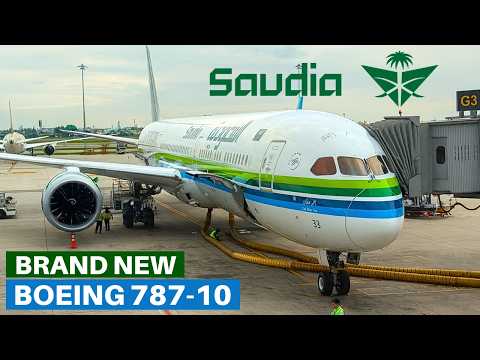 SAUDIA BRAND NEW BOEING 787-10 (Business Class) | Bangkok  - Jeddah | Flight Review