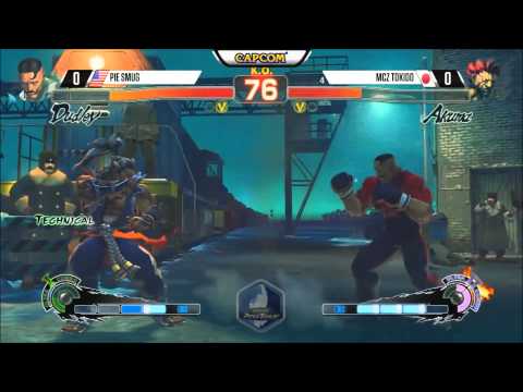 CEO 2015 USF4 Winners Bracket - PIE Smug (Dudley) vs  MCZ Tokido (Akuma)