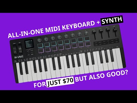 M-VAVE SMK-37 Pro Review & Walkthrough - All-In-One MIDI Keyboard With Polysynth For $70
