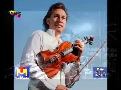 Majg Notizie - Pio Spiriti reduce dal tour con Baglioni e Morandi ospite di Talent Music Italia