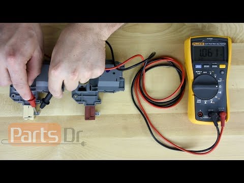 How to test Frigidaire Door Lock part # 131763256 & 131763202