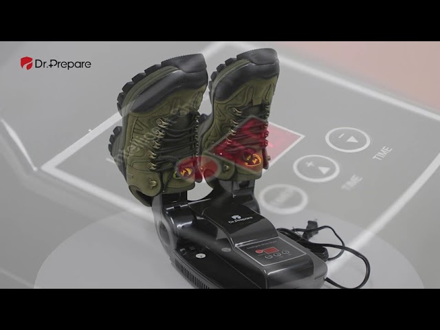 Vídeo relacionado con Dr.Prepare Secador de Zapatos con Ventilación y Ozono Secador de Botas Rápido Elimina el Olor para Botas de Fútbol Botas de Esquí Calcetines Sombreros