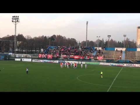 Il Piacenza fa festa sotto la curva