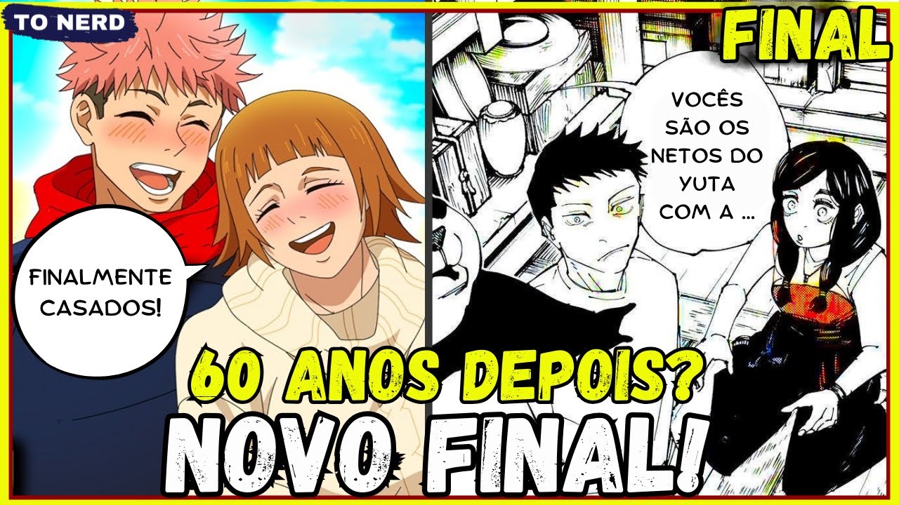 😱YUJI ITADORI CASADO? MAKI E YUTA FIZERAM MUITOS FILHOS! NOVO FINAL DE JUJUTSU KAISEN 272.5