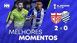 Melhores momentos COMPLETO - CRB X CSA - SEMIFINAIS ALAGOANO 2026