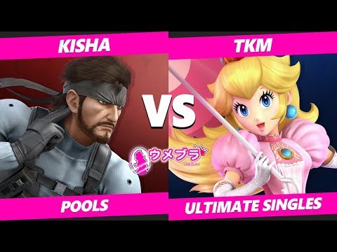 Japan Smash Ultimate Tournament - Kisha (Snake) Vs. TKM (Peach) Umebura SP2 SSBU Pools