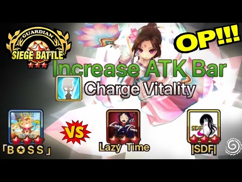 OP Defense opens w/ NINE (9) Consecutive Turns!!!?! Top Tier G3 Siege vs Lazy & SDF! - Summoners War