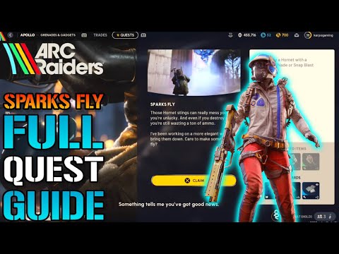 ARC Raiders: "Sparks Fly" Quest Guide! How To Destroy A Hornet With A NADE...The EASY Way
