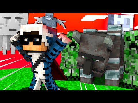 SOPRAVVIVO ALLA NOTTE ROSSA DI MINECRAFT PER 24 ORE - ITA