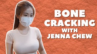 SATISFYING BONE CRACKING WITH JENNA CHEW (INSTAGRA