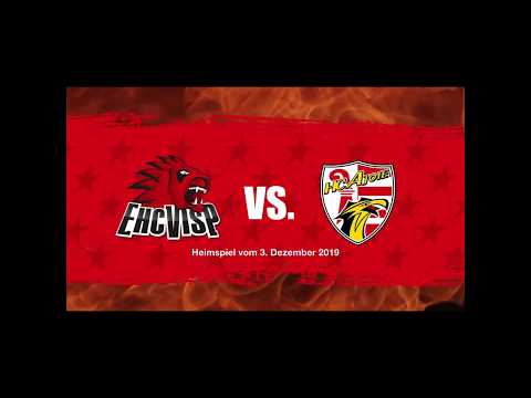 Highlights EHC Visp - HC Ajoie (3. Dezember 2019)