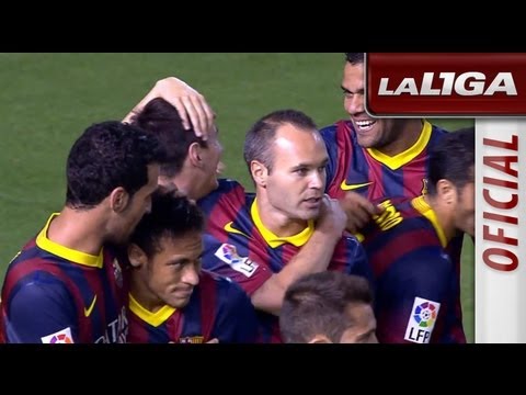 Gol de Messi (0-1) en el Valencia CF - FC Barcelona - HD