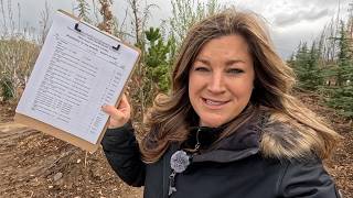Shopping for Big Evergreens, Planting 2 Small Evergreens & Making a Delicious Cabbage Salad! 🌲🥰🥗