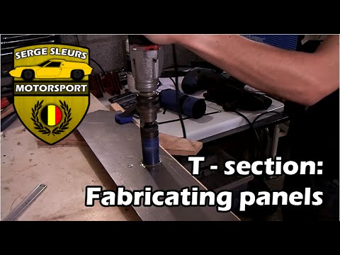 Lotus Europa - Ep 9: Front T-section: Fabricating panels