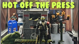 GIJOE CLASSIFIED STEEL CORPS SENTRY & MODULAR DEFENSE POST REVIEW #gijoeclassified #unboxing #review