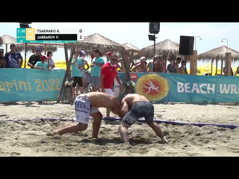 Round 3 Men's BW - 90 kg: K. TSAKNAKIS (GRE) v. F. JABBAROV (AZE)