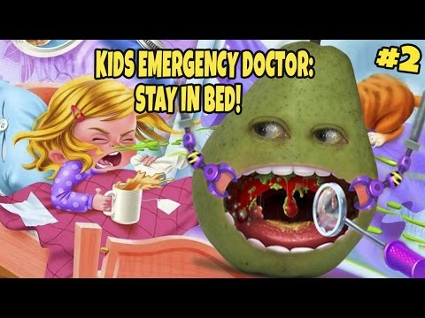 Pear FORCED to Play - Kids Emergency Doctor: STAY IN BED! #2