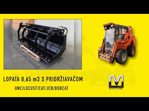 Lopata 0,65 m3 s pridržiavačom