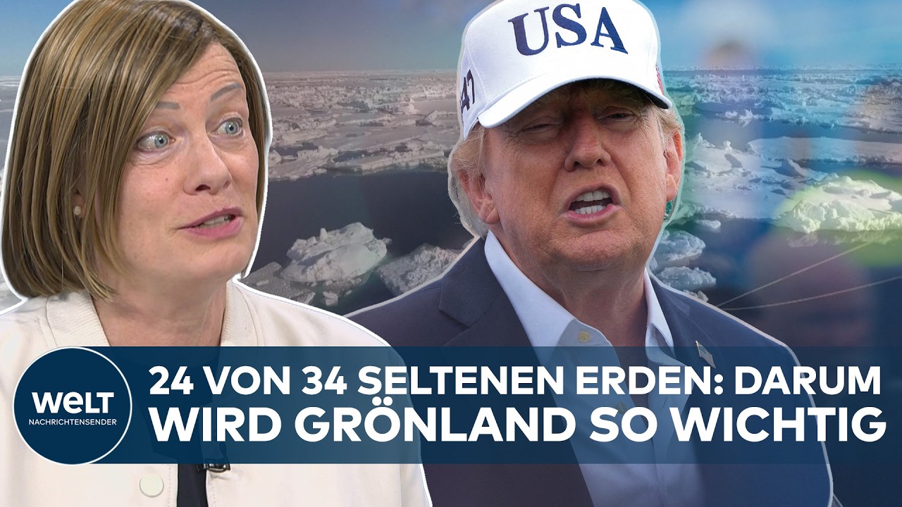 GRÖNLAND: Rohstoff-Poker & Seewege – Expertin über Trumps Macht-Pläne