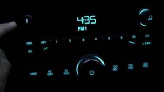 2008 Chevrolet Impala radio stereo adjustments