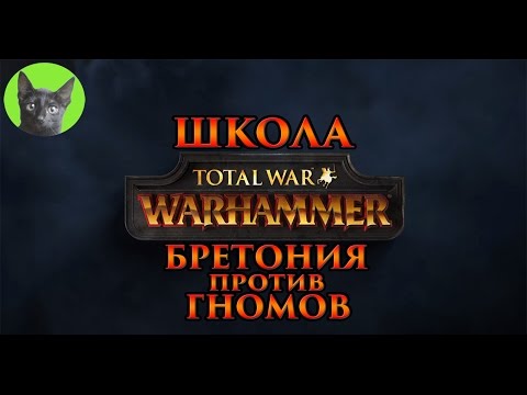 Школа Total War WARHAMMER #100 - Бретония против Гномов. Всегда сражайся до конца!