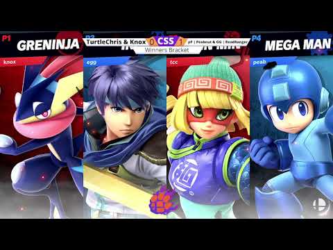 CSS 28 Doubles - W - TurtleChris & Knox (MinMin/Greninja) vs. Peabnut & ReadRanger (MMan/Ike) - SSBU