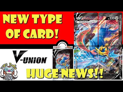 New Type of Pokémon Card! V-Union Finally Revealed! 4 Cards in 1!? (HUGE Pokémon TCG News)