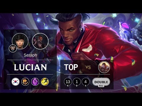 Lucian Top vs Jayce - KR Challenger Patch 9.23