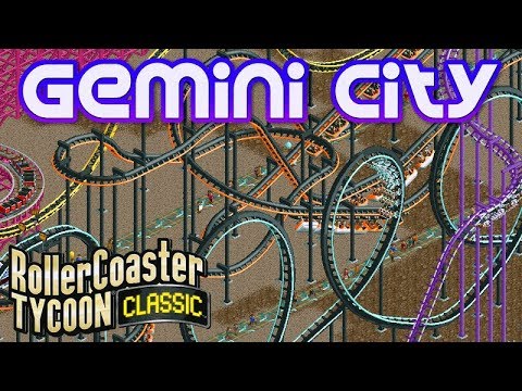 Future World / Gemini City | Rollercoaster Tycoon Classic | Time Twister | Let's Play!