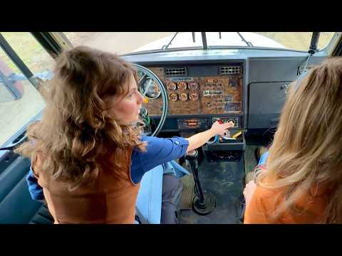 Farmer’s Daughters Drive Semi Truck !! | Shifting 101