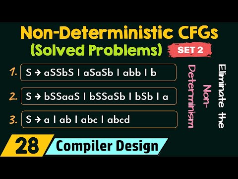Non deterministic CFGs – Solved Problems Set 2