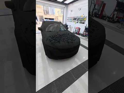 Money Talks! 💵 Extreme Mud-Caked Cadillac CT5 Foam Wash #shorts