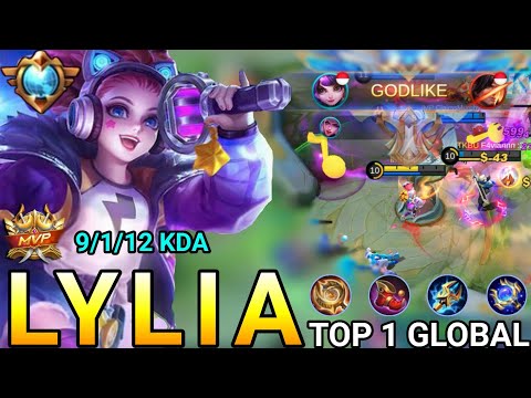 lylia top 1 global best build 2021 | lylia top 1 global gameplay by Adess :3 || mlbb