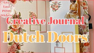 CREATIVE JOURNAL WITH ME | Using Live, Love, POSH Pastel Blooms Stickers & Girls
