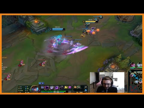 TL Bjergsen getting inted Korean SoloQueue