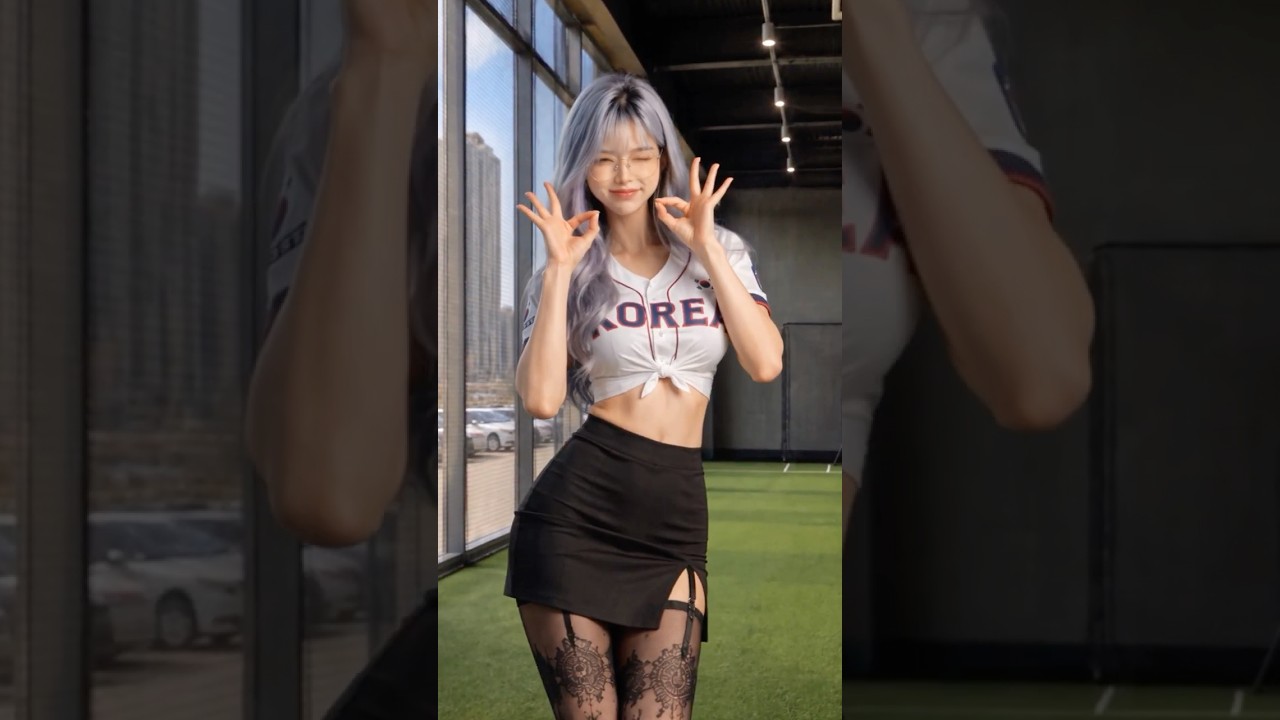 야구연습장에서 캐치캐치 챌린지 하는 Jaci 제이시