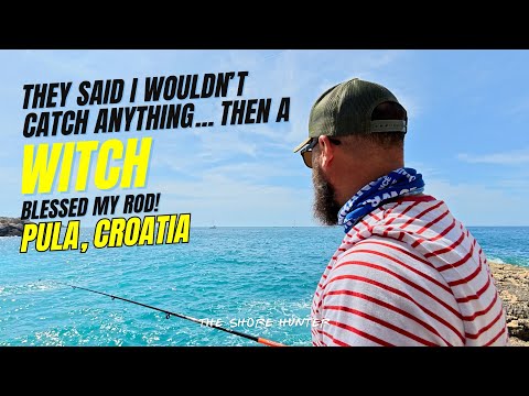 How To Fish The Adriatic Sea Fishing In Pula Croatia | Fishing With Wayne (& The Witch) In Istria
