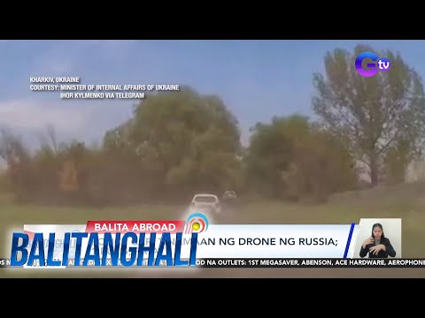 Police car, tinamaan ng drone ng Russia; 1 pulis, patay Balitanghali