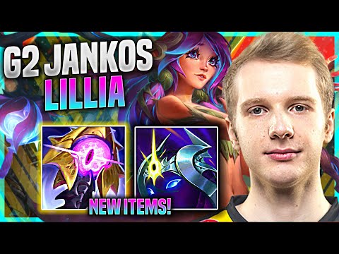 JANKOS PICKS LILLIA WITH NEW ITEM RIFTMAKER! - G2 Jankos Plays Lillia JUNGLE vs Nidalee! |