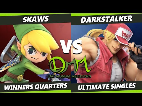 DAT Monday Meltdown 228 Winners Quarters - Skaws (Toon Link) Vs. Darkstalker (Terry) SSBU Ultimate