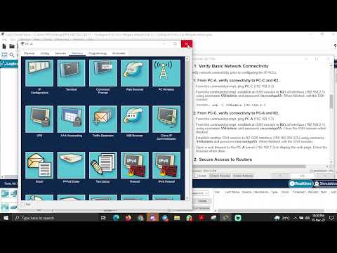 Practical Exercise Configure IP ACLs to Mitigate Attacks